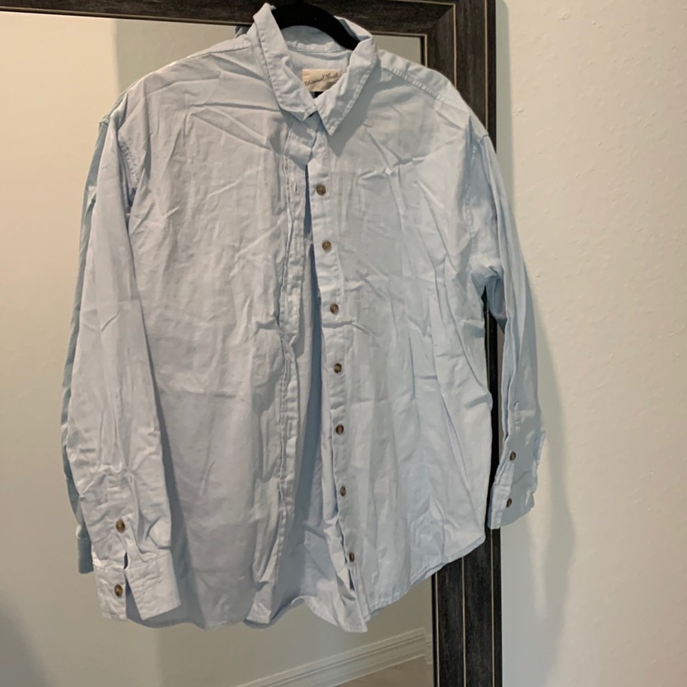 Universal Thread Light Blue Button Down - image 1